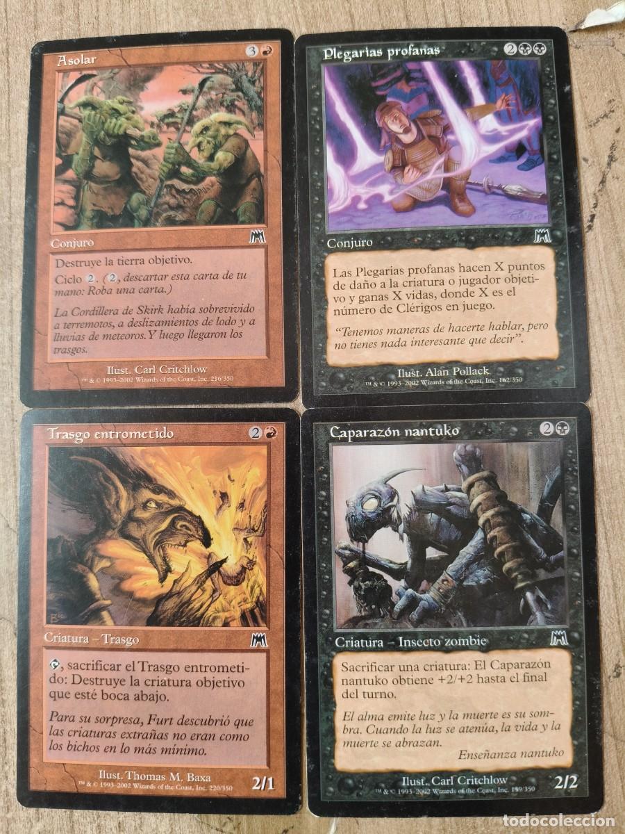 Juegos antiguos: MAGIC. THE GATHERING. DECKMASTER. LOTE DE 24 CARTAS. - Foto 2
