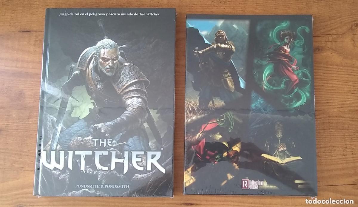 Juegos antiguos: THE WITCHER EL JUEGO DE ROL LIBRO B&Aacute;SICO + PANTALLA DEL DIRECTOR DE JUEGO HOLOCUBIERTA PRECINTADO