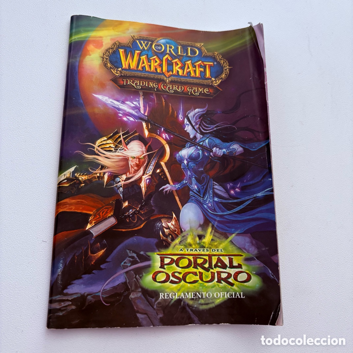 Juegos antiguos: WOW World of Warcraft Reglamento oficial a traves del portal oscuro version en Espa&ntilde;ol