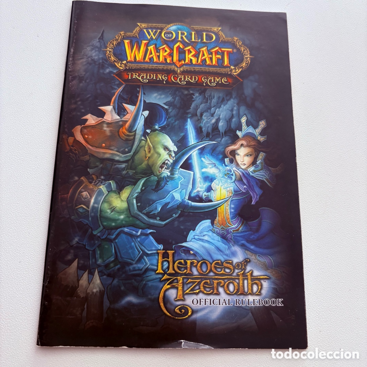 Juegos antiguos: WOW World of Warcraft Reglamento oficial heroes of azeroth version en Ingles