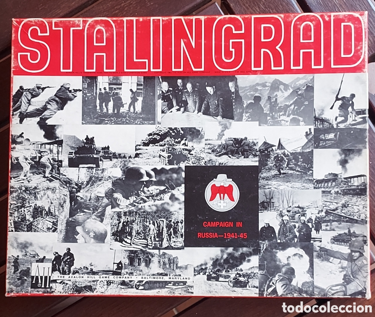 Juegos antiguos: Wargame Stalingrad. Un Cl&aacute;sico de Avalon Hill