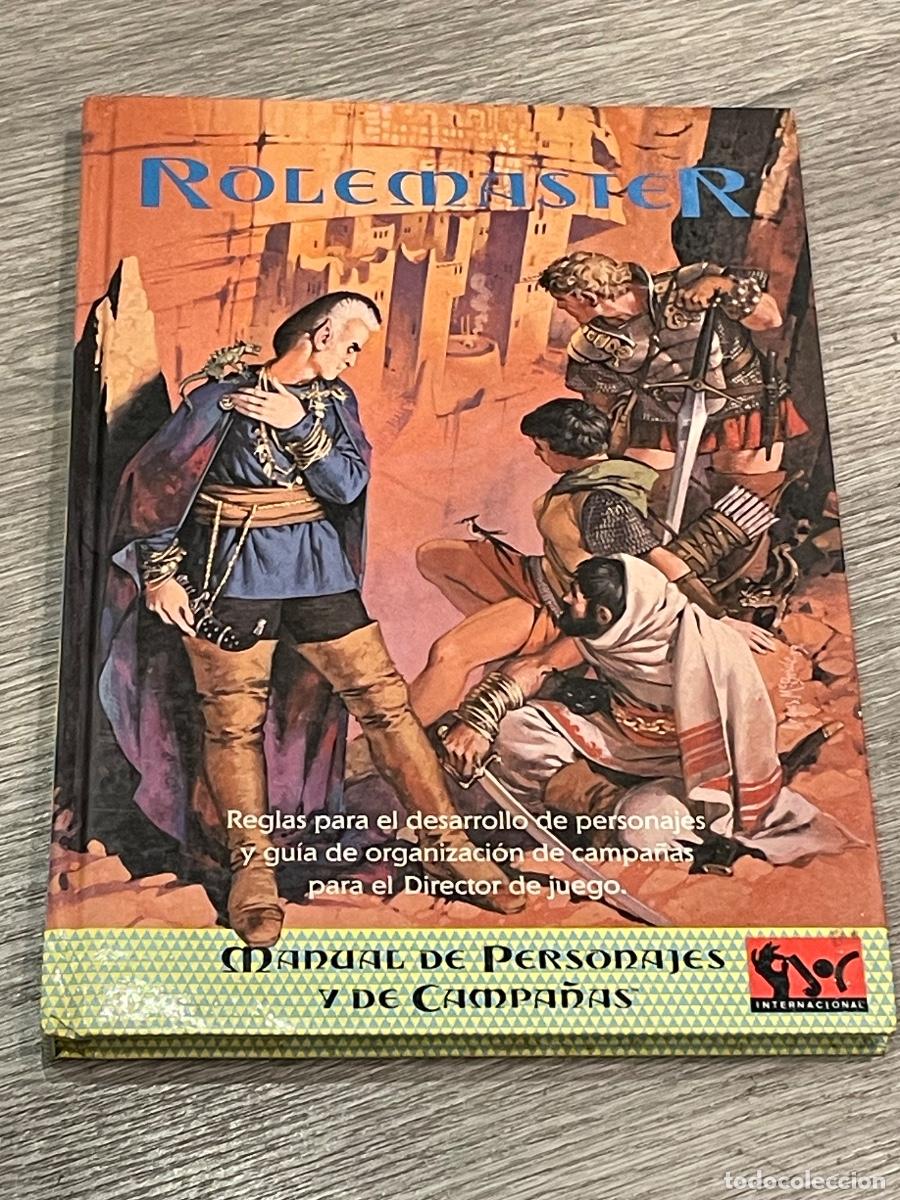 Jeux Anciens: ROLEMASTER. MANUAL DE PERSONAS Y DE CAMPA&Ntilde;AS - JOC INT. 1993