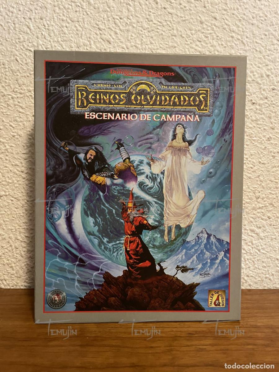 Juegos antiguos: AD&D - Caja Escenario de Campa&ntilde;a Reinos Olvidados- Advanced Dungeons and Dragons -TSR - JUEGO DE ROL