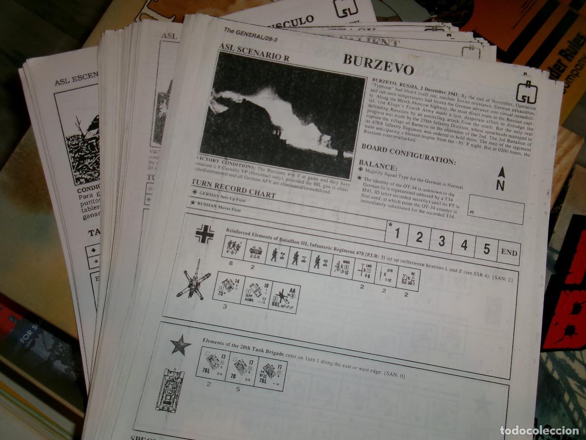 Juegos antiguos: Gran lote de Advanced Squad Leader de Avalon Hill - Foto 21