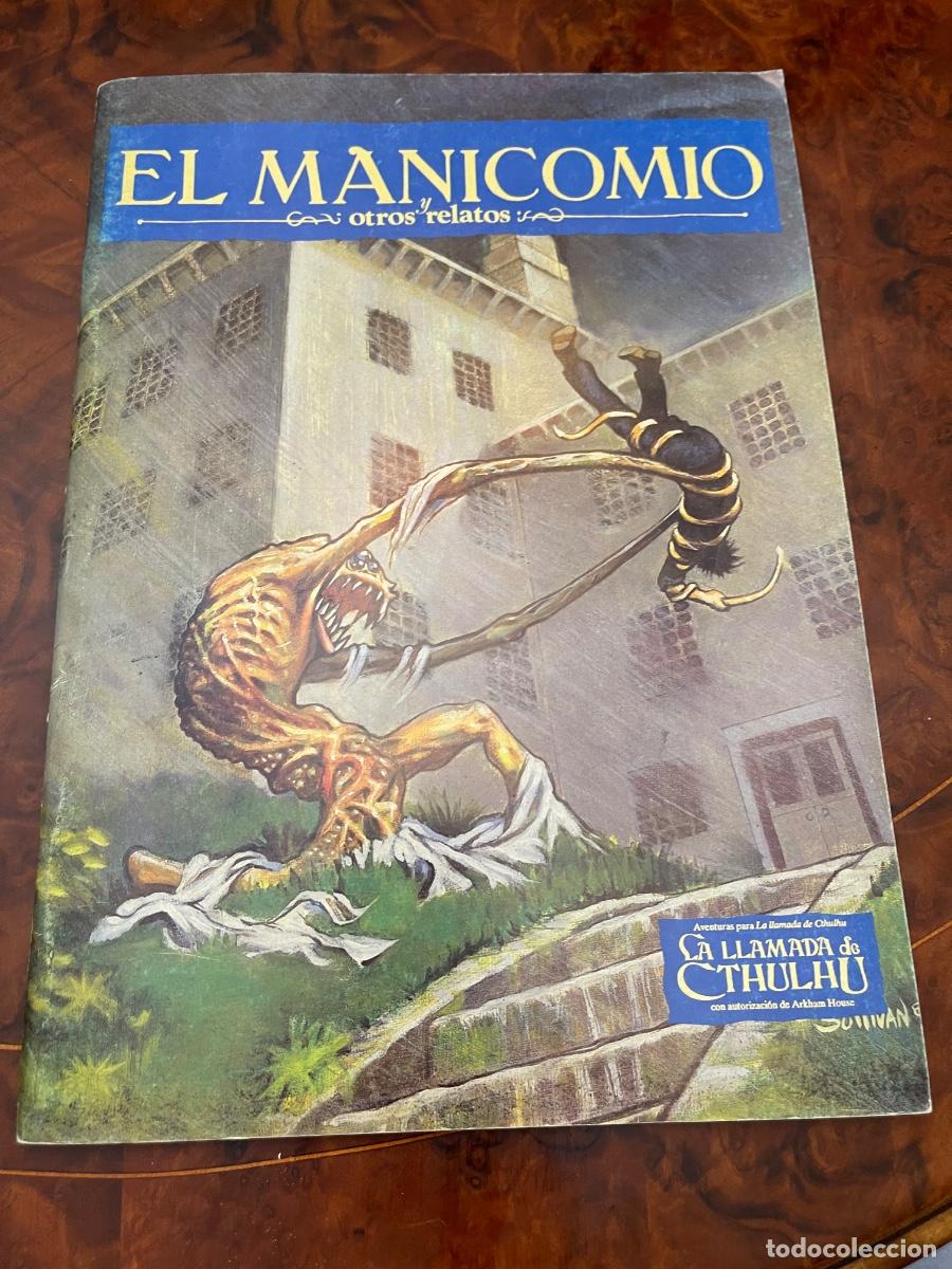 Juegos antiguos: Libro La llamada de Cthulhu El manicomio y otros relatos JOC Internacional 103 - JUEGO DE ROL