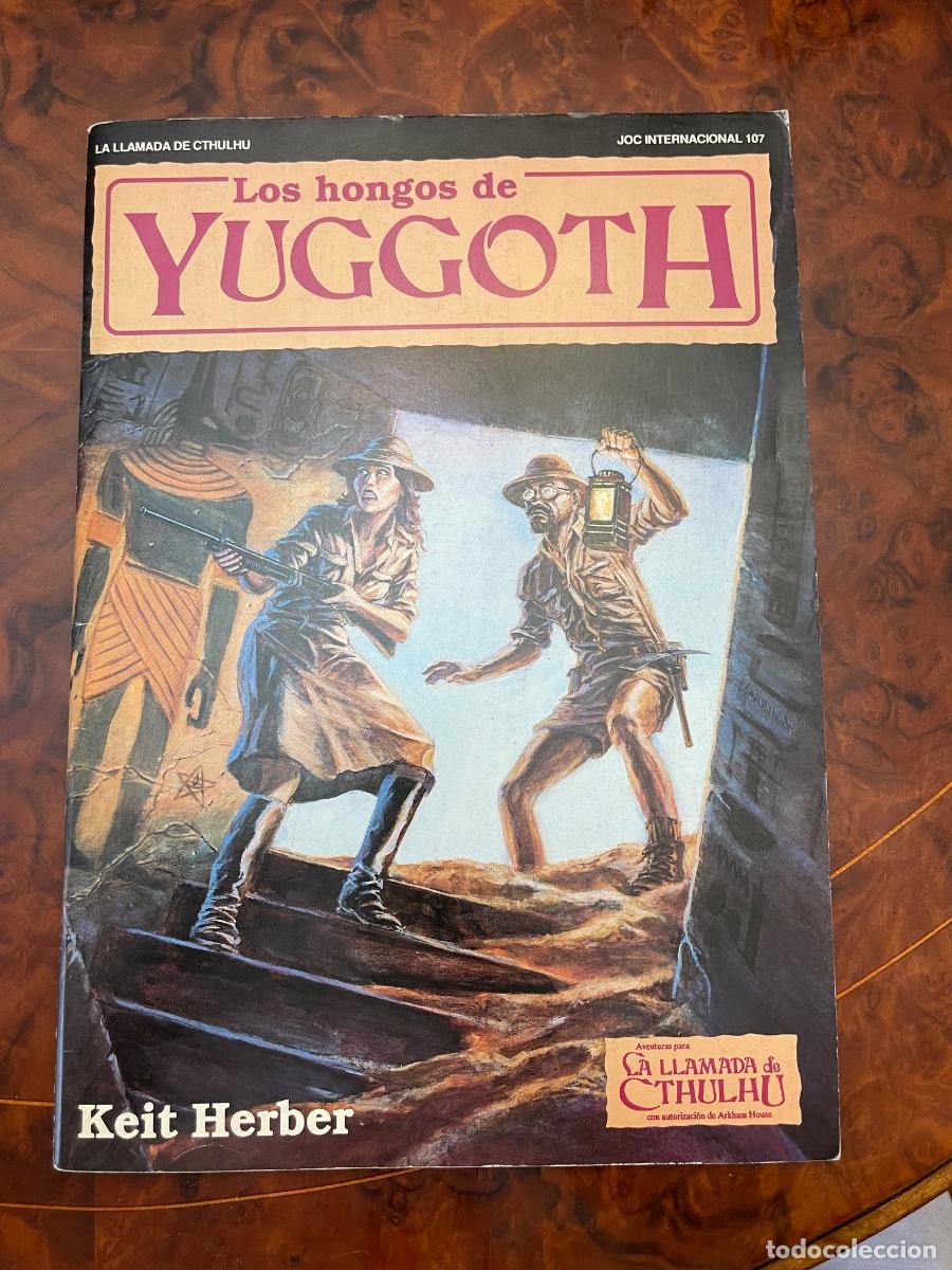 Juegos antiguos: Libro de La llamada de Cthulhu - Los Hongos de Yuggoth - Joc Internacional 107 - JUEGO DE ROL