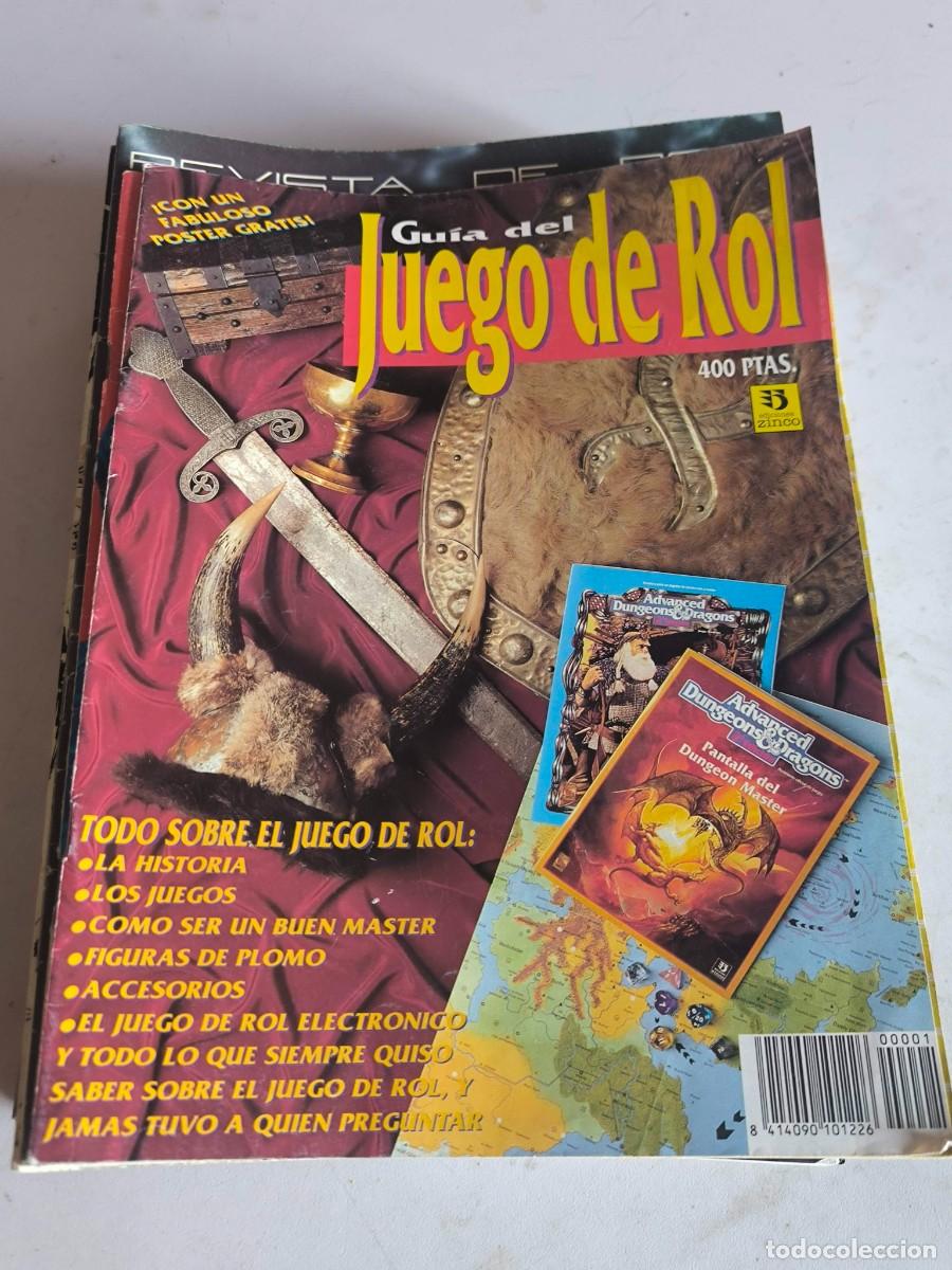 Jogos Antigos: GUIA DEL JUEGO DE ROL ED. ZINCO D&D DUNGEONS AND DRAGONS