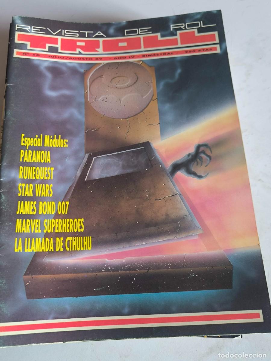 Juegos antiguos: REVISTA DE ROL TROLL N&ordm; 18