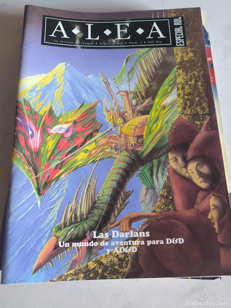 Juegos antiguos: Alea la revista de juegos - Especial Rol n&ordm; 1