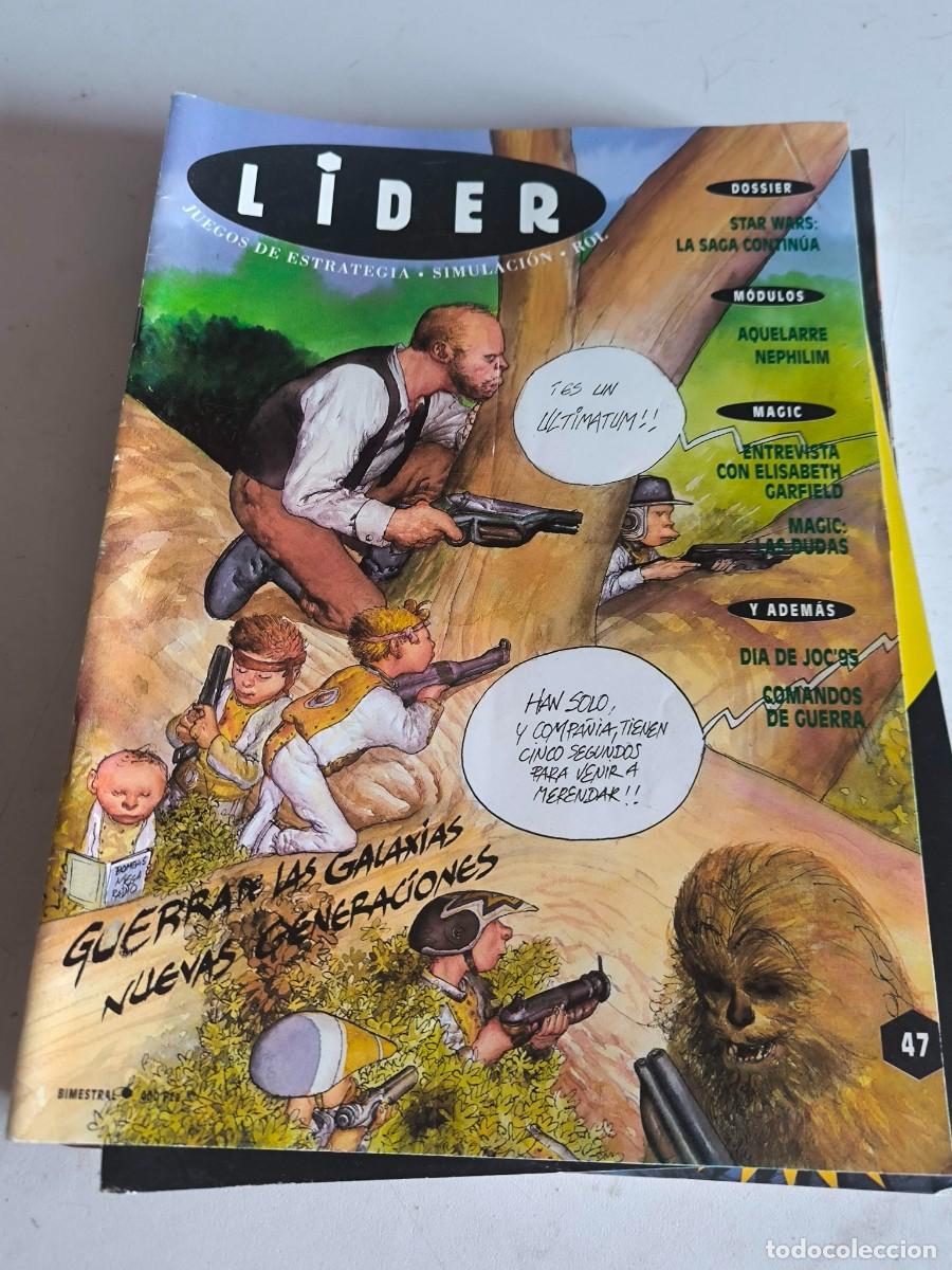 Juegos antiguos: REVISTA LIDER N&ordm; 47....
