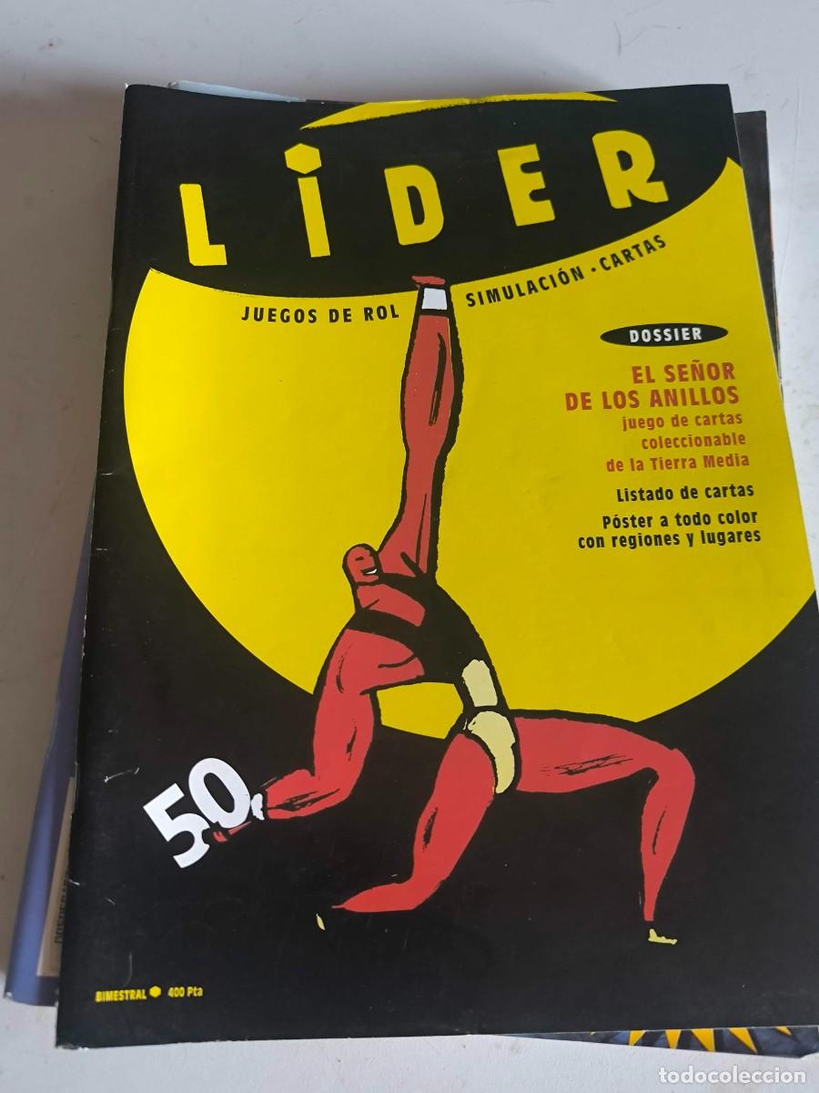 Juegos antiguos: REVISTA LIDER N&ordm; 50....