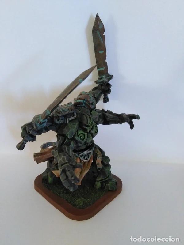 Juegos antiguos: Miniaturas rol Runewars G&oacute;lem R&uacute;nico 1 - Foto 2
