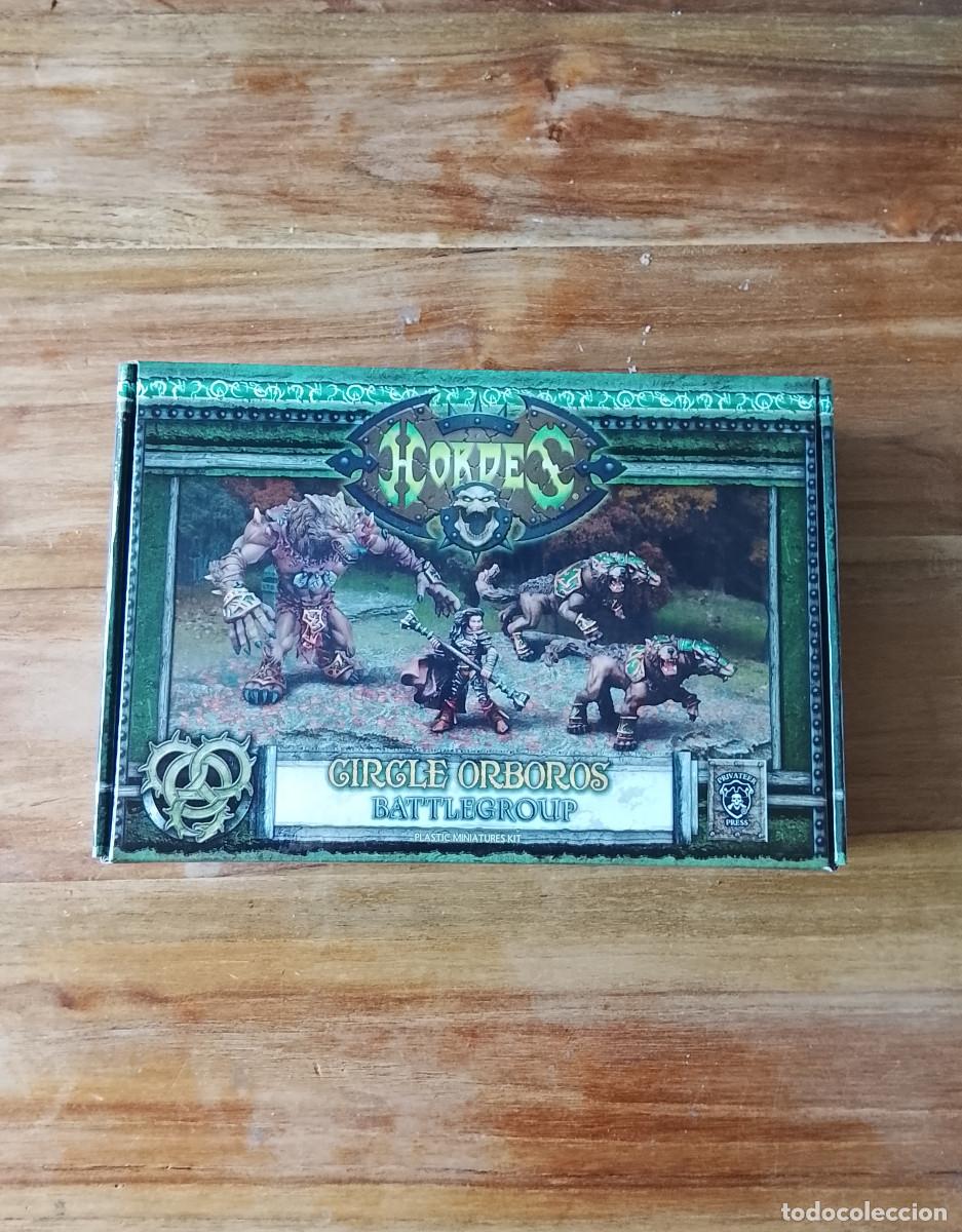 Juegos antiguos: Miniaturas rol Hordes Circle of Orboros Battlegroup