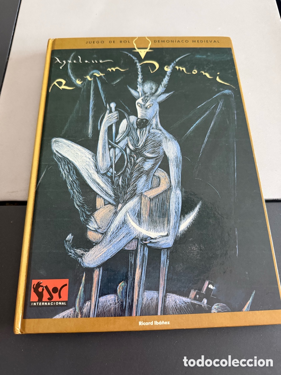 Juegos antiguos: Juego de Rol Demon&iacute;aco Medieval. AQUELARRE. 1 edici&oacute;n 1992. JOC INTERNACIONAL