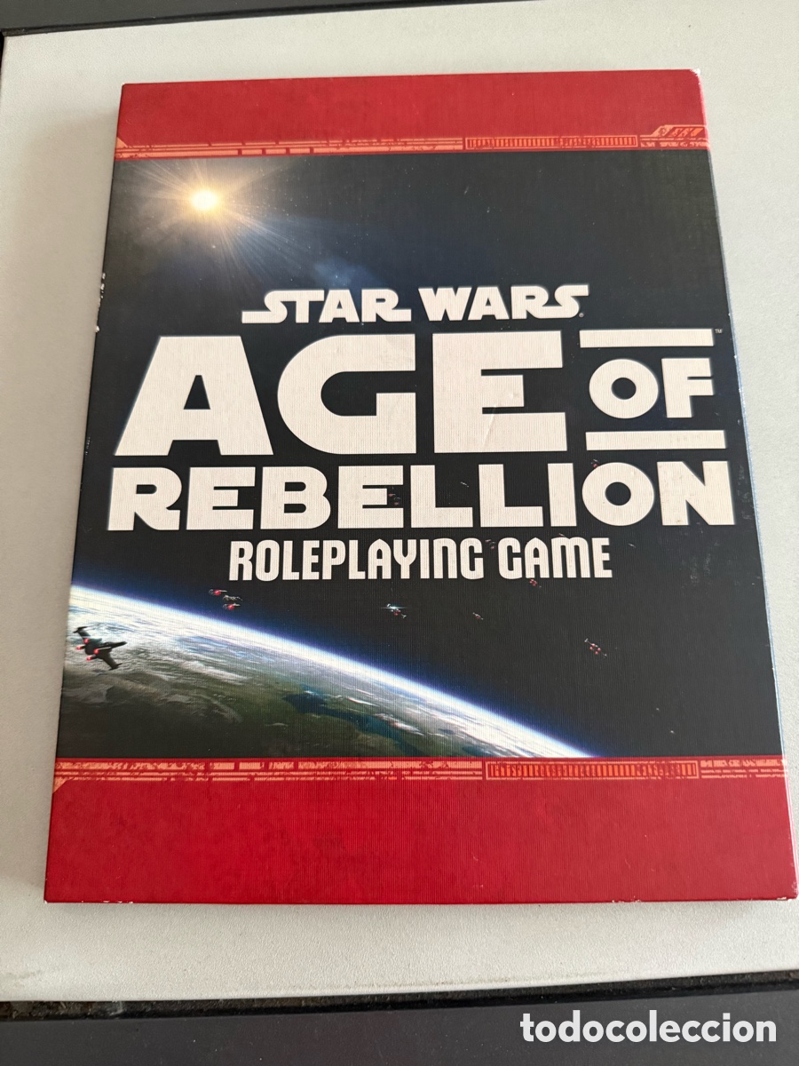 Juegos antiguos: STAR WARS. AGE of REBELI&Oacute;N DEAD in THE WATER. JUEGO DE ROL.