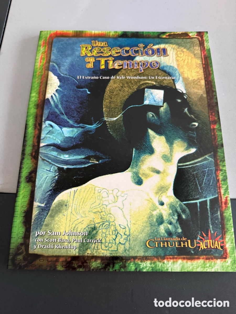 Juegos antiguos: LA LLAMADA DE CTHULHU. UNA RESECCI&Oacute;N EN EL TIEMPO. BUEN ESTADO
