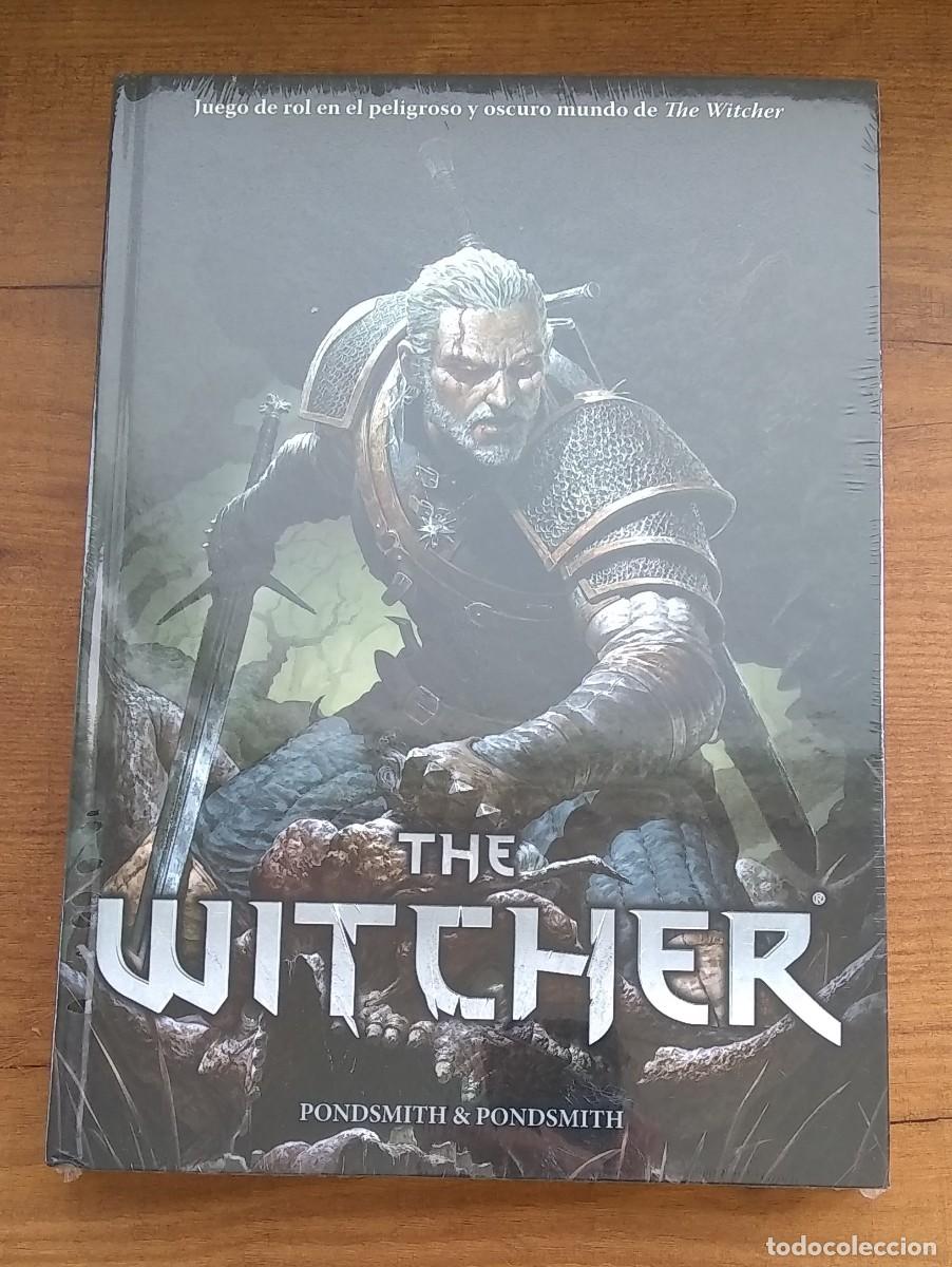 Juegos antiguos: THE WITCHER EL JUEGO DE ROL LIBRO B&Aacute;SICO HOLOCUBIERTA PRECINTADO