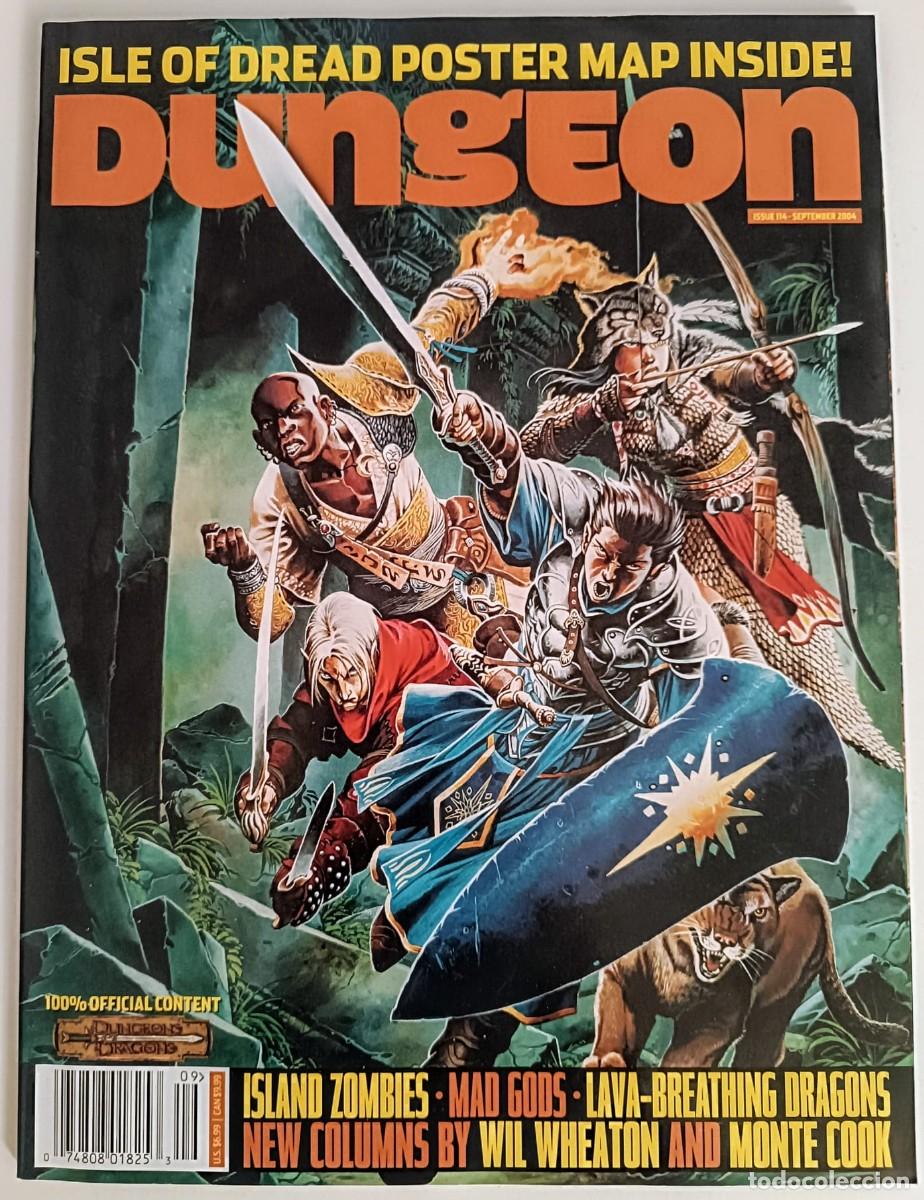 Juegos antiguos: Revista Dungeon 114 USA Isle of Dread MINT - Advanced Dungeons and Dragons