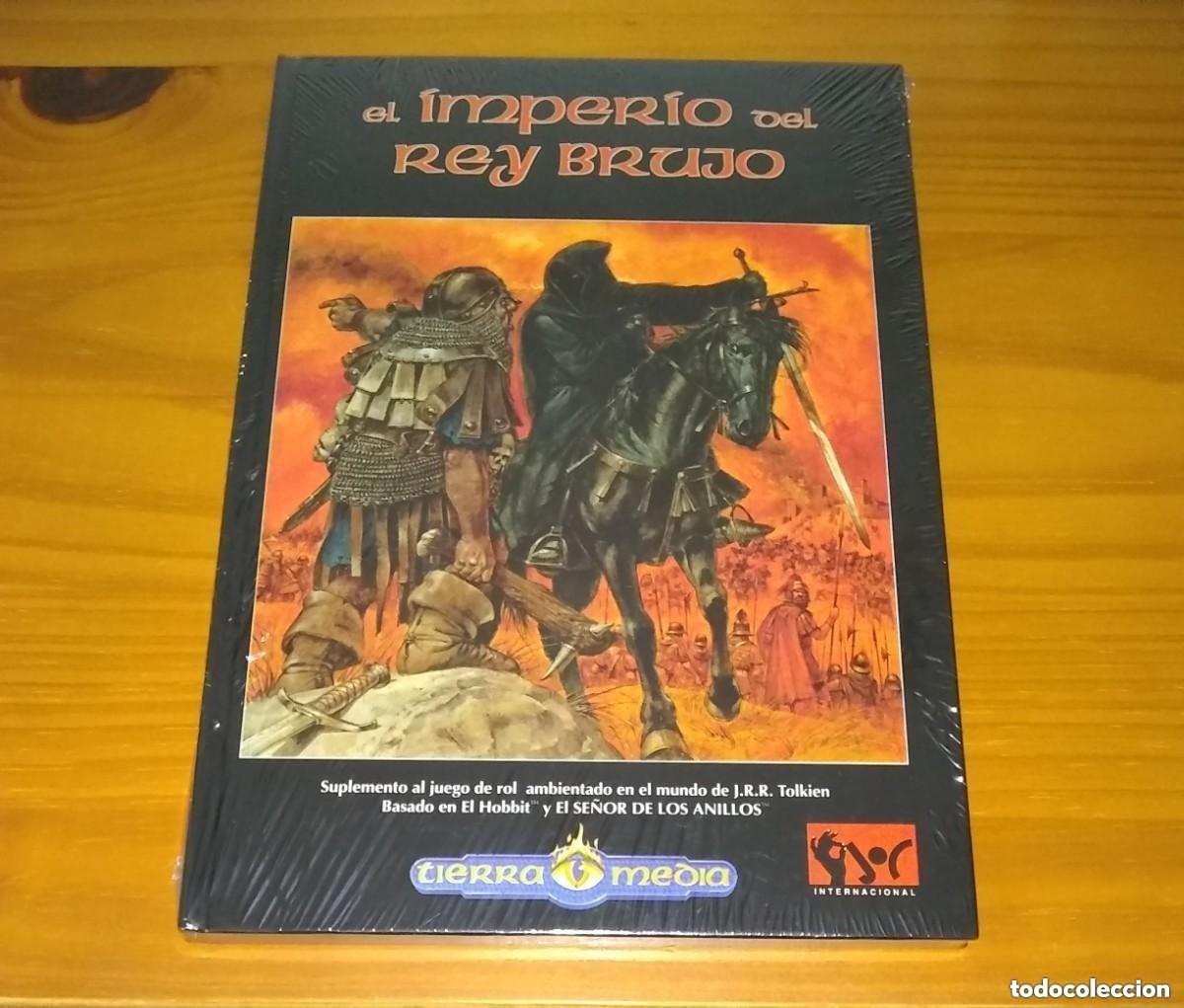 Juegos antiguos: EL IMPERIO DEL REY BRUJO SUPLEMENTO EL SE&Ntilde;OR DE LOS ANILLOS JUEGO DE ROL JOC PRECINTADO
