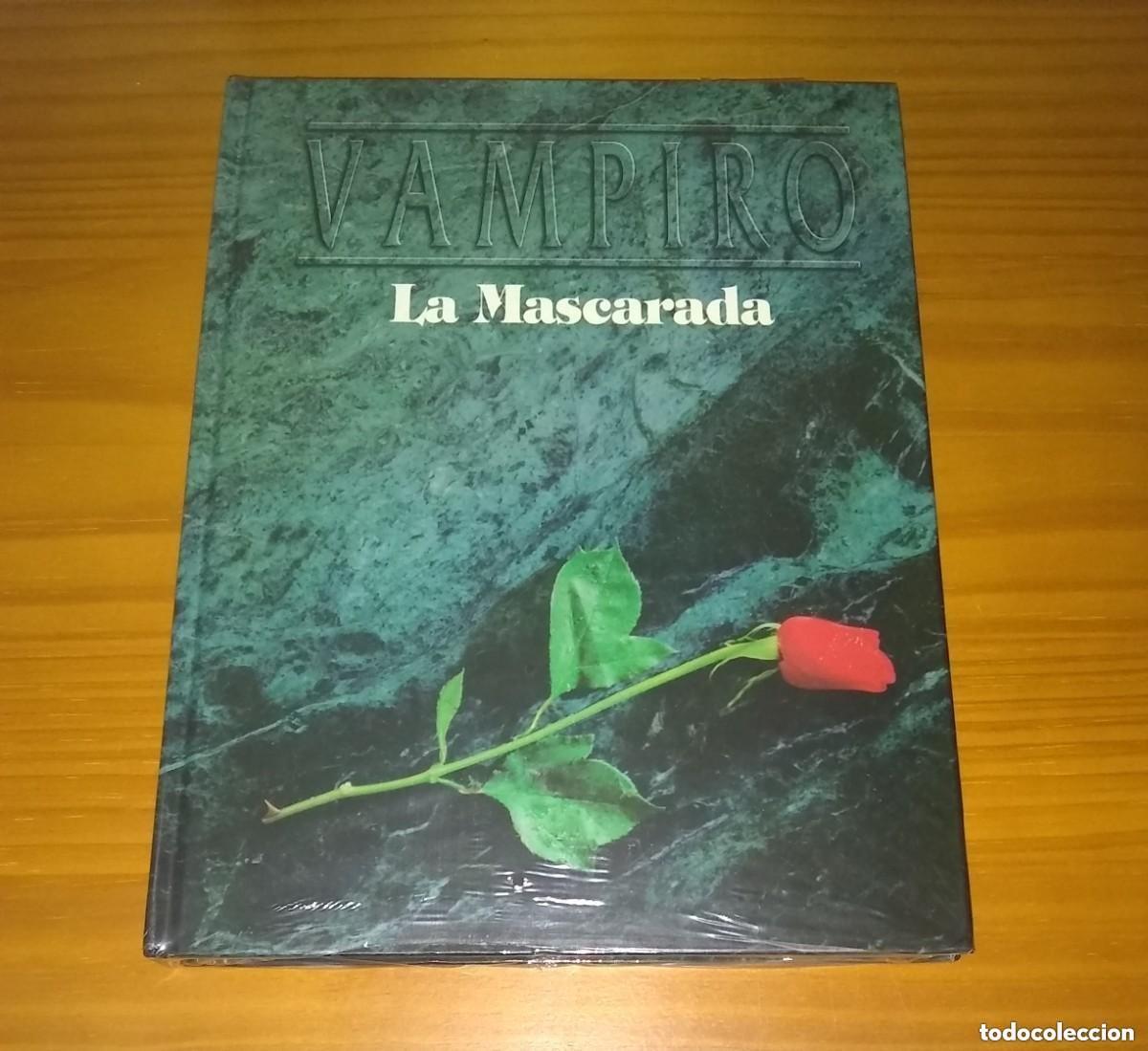 Juegos antiguos: VAMPIRO: LA MASCARADA JUEGO DE ROL MANUAL B&Aacute;SICO PRECINTADO