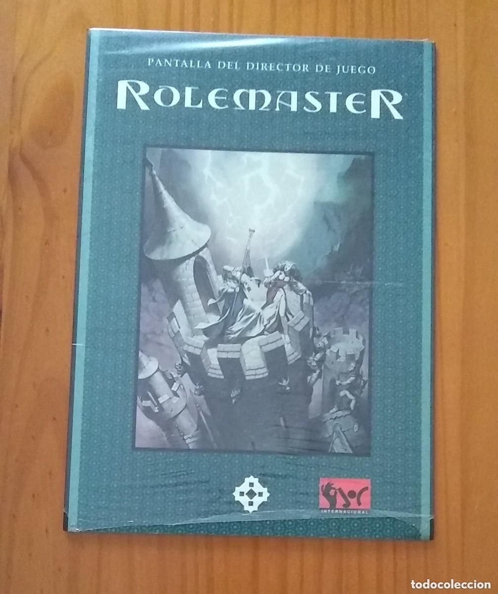 Juegos antiguos: PANTALLA DEL DIRECTOR DE JUEGO ROLEMASTER JUEGO DE ROL JOC INTERNACIONAL PRECINTADO