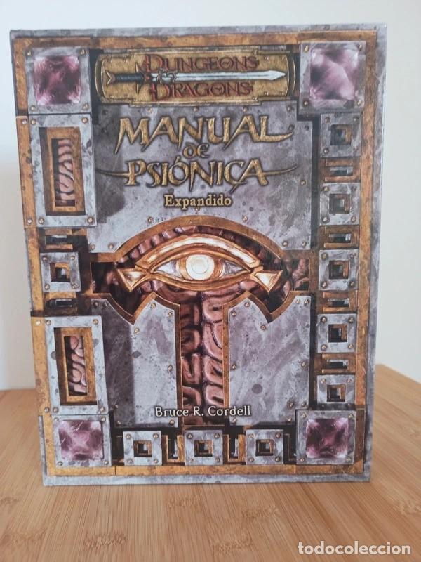 Juegos antiguos: MANUAL DE PSIONICA EXPANDIDO SUPLEMENTO DUNGEONS & AND DRAGONS JUEGO DE ROL DEVIR