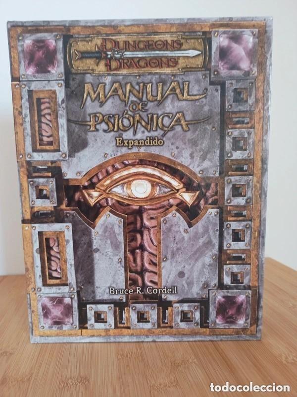 Juegos antiguos: MANUAL DE PSIONICA EXPANDIDO SUPLEMENTO DUNGEONS & AND DRAGONS JUEGO DE ROL DEVIR