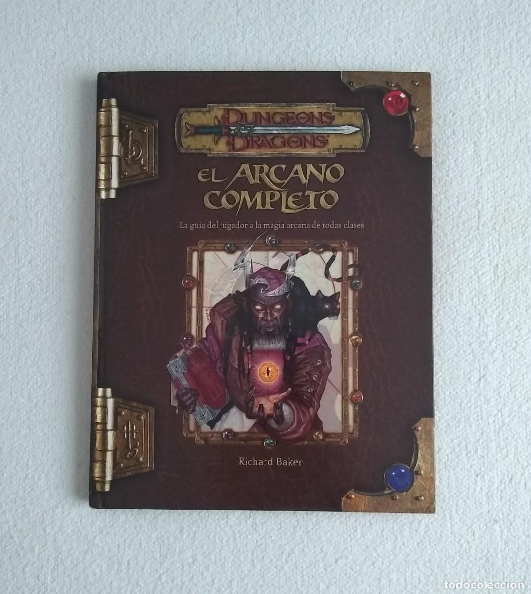 Juegos antiguos: EL ARCANO COMPLETO SUPLEMENTO DUNGEONS & AND DRAGONS JUEGO DE ROL DEVIR