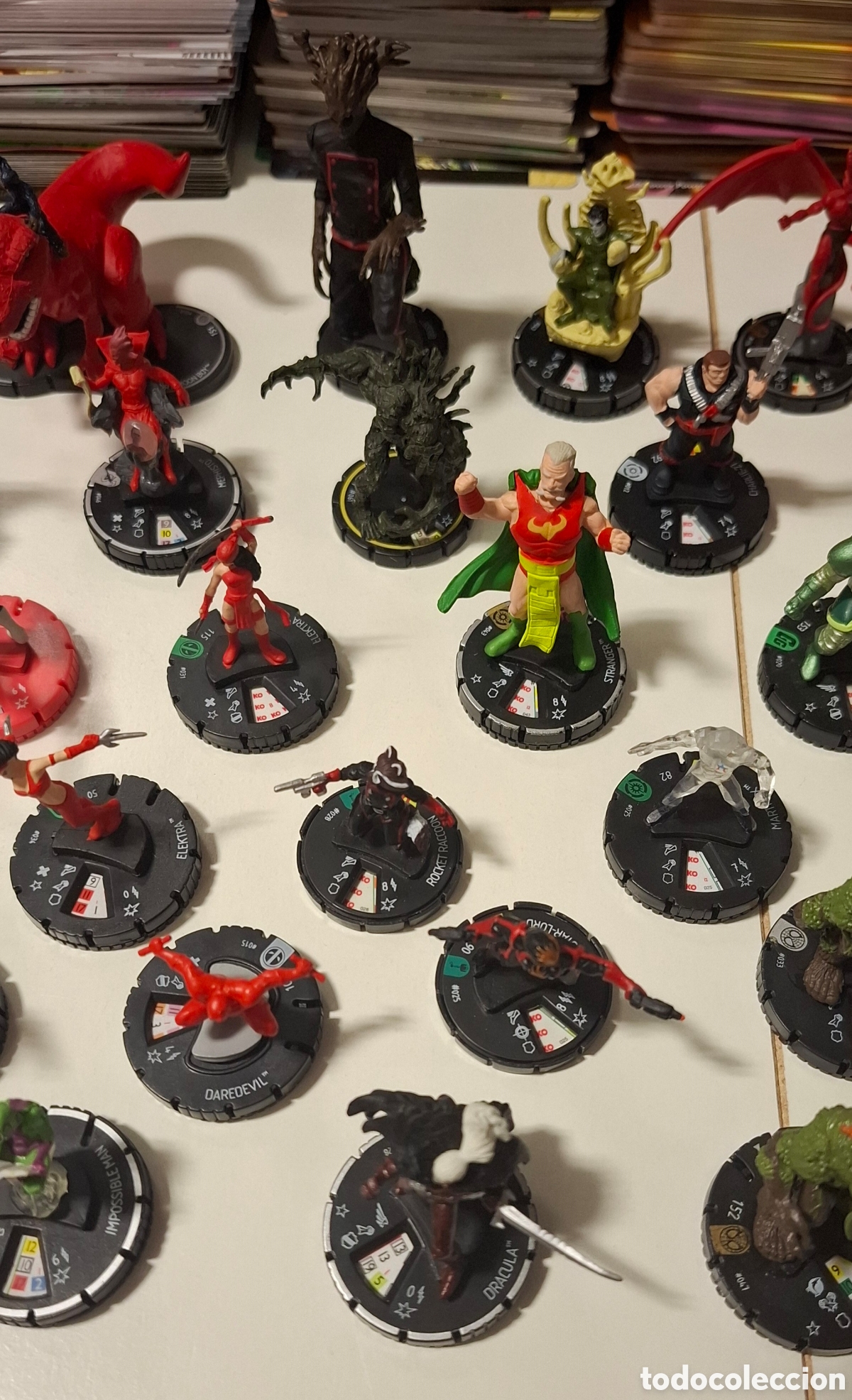 Juegos antiguos: Heroclix Marvel lote Figuras Variadas - Foto 5