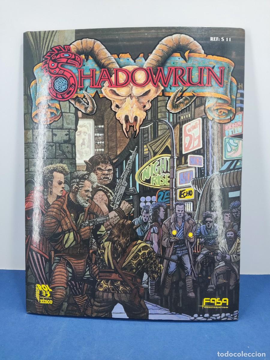 Juegos antiguos: SHADOWRUN, CONTACTOS / RECOPILADOS POR TOM DOWN / 1992. ZINCO