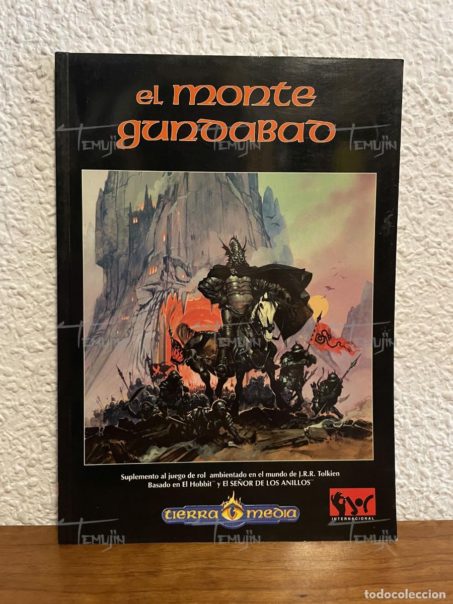 Juegos antiguos: El se&ntilde;or de los anillos - El monte Gundabad - Joc Internacional 336 - juego de rol