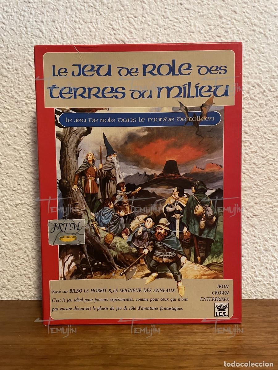 Juegos antiguos: El se&ntilde;or de los anillos - Frech - Le Jeu de r&ocirc;le des Terres du Milieu - juego de rol