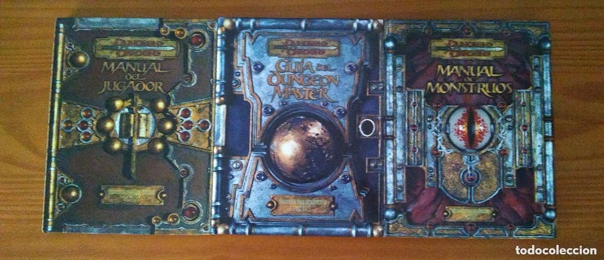 Alte Spiele: MANUAL DEL JUGADOR + GU&Iacute;A DEL DUNGEON MASTER + MANUAL DE MONSTRUOS DUNGEONS & DRAGONS 3.5 JUEGO ROL