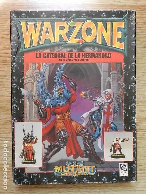 Juegos antiguos: WARZONE La catedral de la hermandad Mutant Chronicles Target games Una campa&ntilde;a para war zone 1998