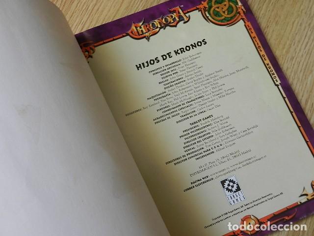 Juegos antiguos: CHRONOPIA Hijos de Kronos Target games a&ntilde;o 1998 - Foto 5