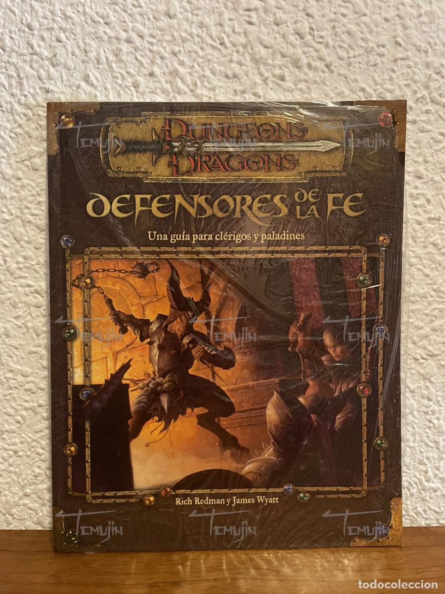 Juegos antiguos: D&D 3 - Defensores de la Fe - Una guia para clerigos y paladines - precintado - juego de rol