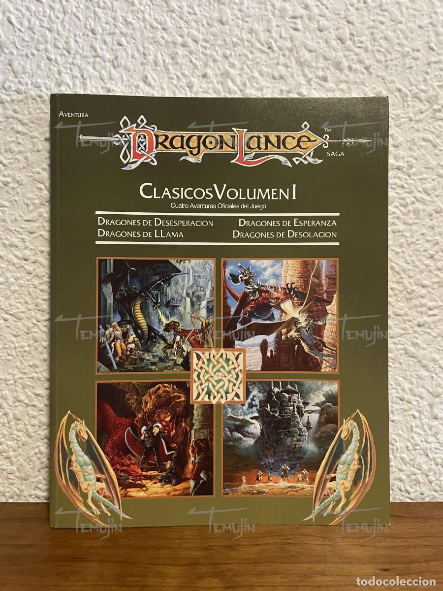 Juegos antiguos: Advanced Dungeons And Dragons 2 Dragonlance - Clasicos Volumen 1 - adyd - juego de rol