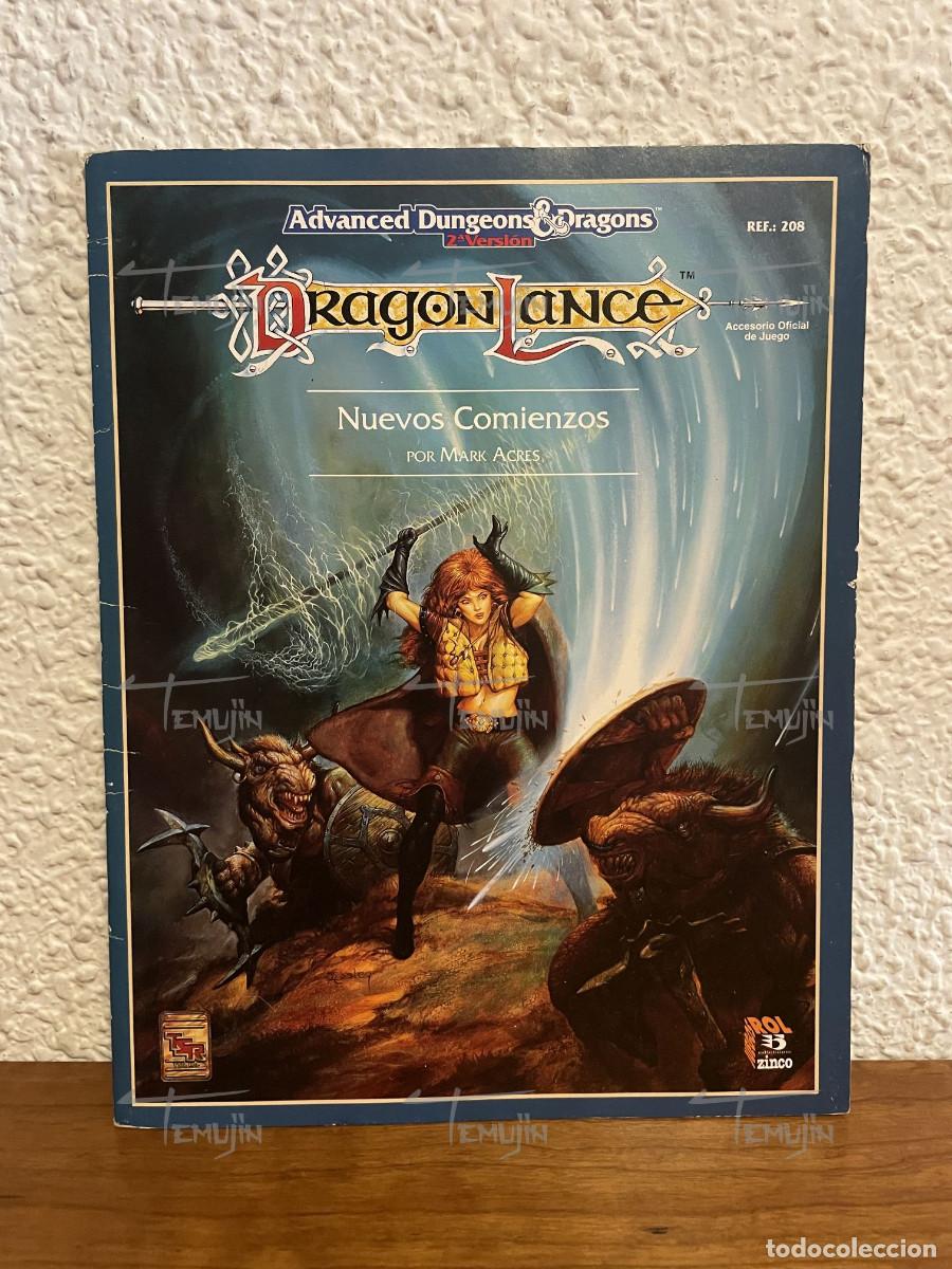 Juegos antiguos: Advanced Dungeons And Dragons 2 Dragonlance - Nuevos Comienzos - adyd - juego de rol