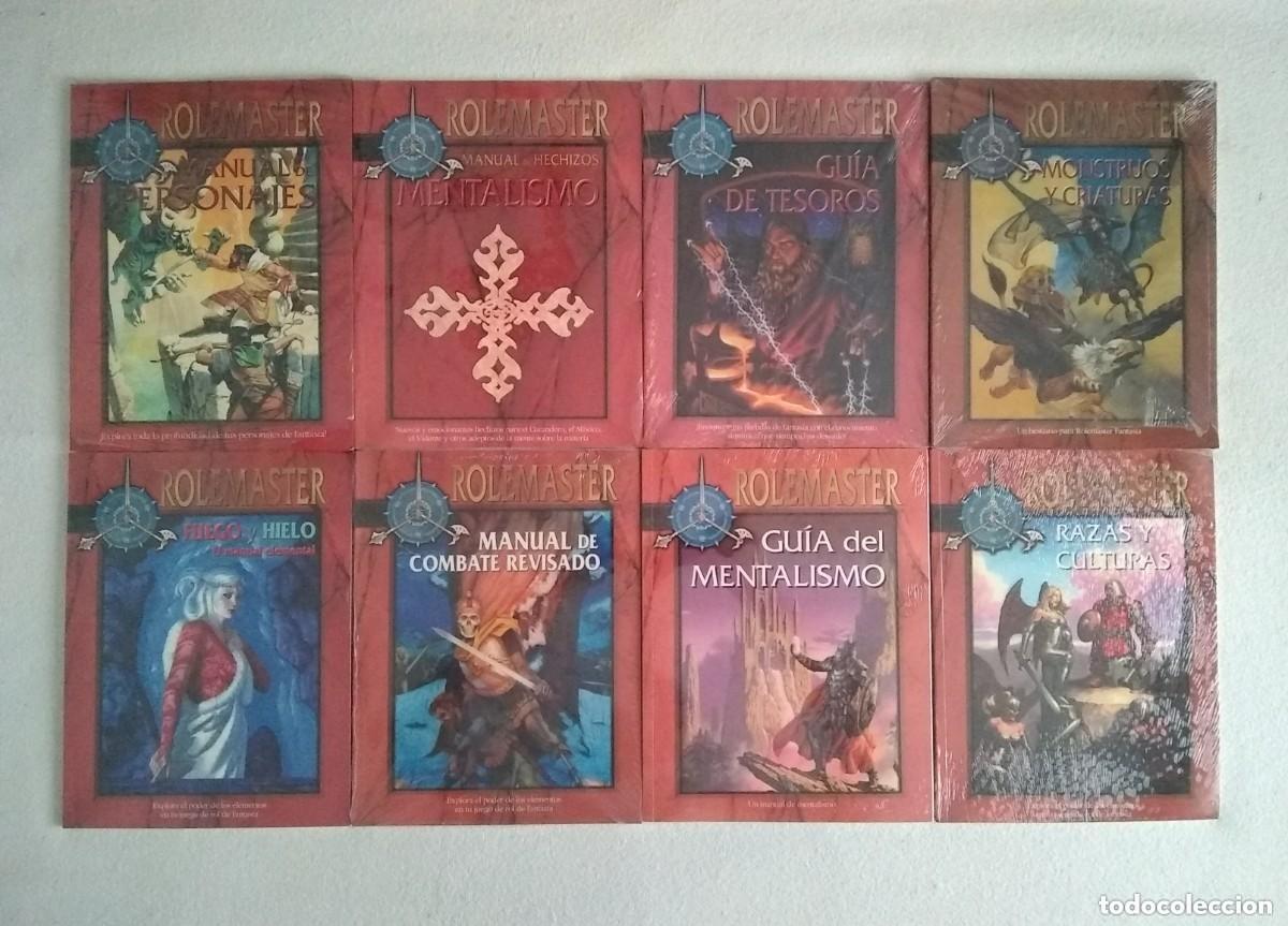 Juegos antiguos: ROLEMASTER FANTAS&Iacute;A JUEGO DE ROL LOTE 8 SUPLEMENTOS LA FACTOR&Iacute;A PRECINTADO