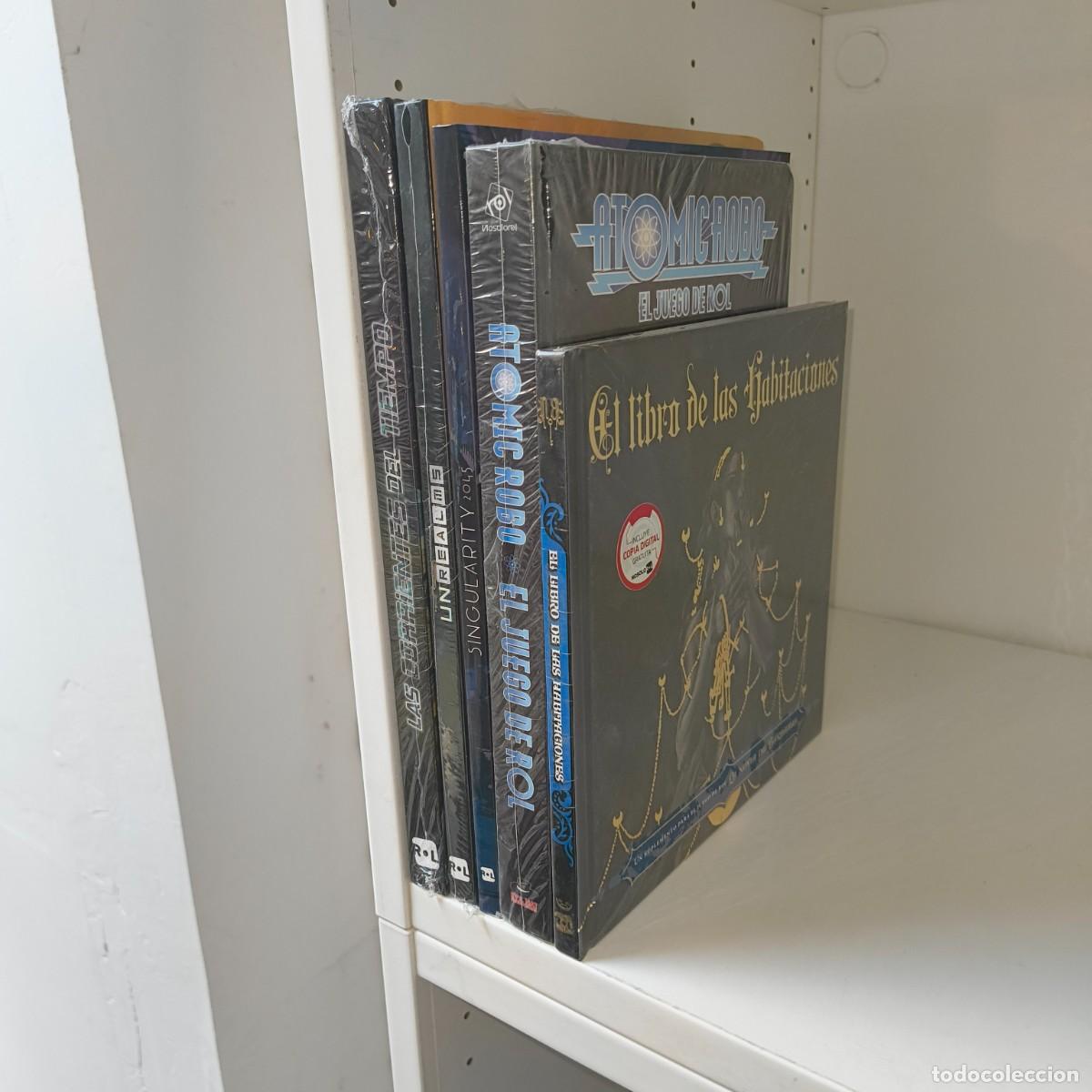 Juegos antiguos: Lote 5 libros de rol Nosolorol nuevos y plastificados