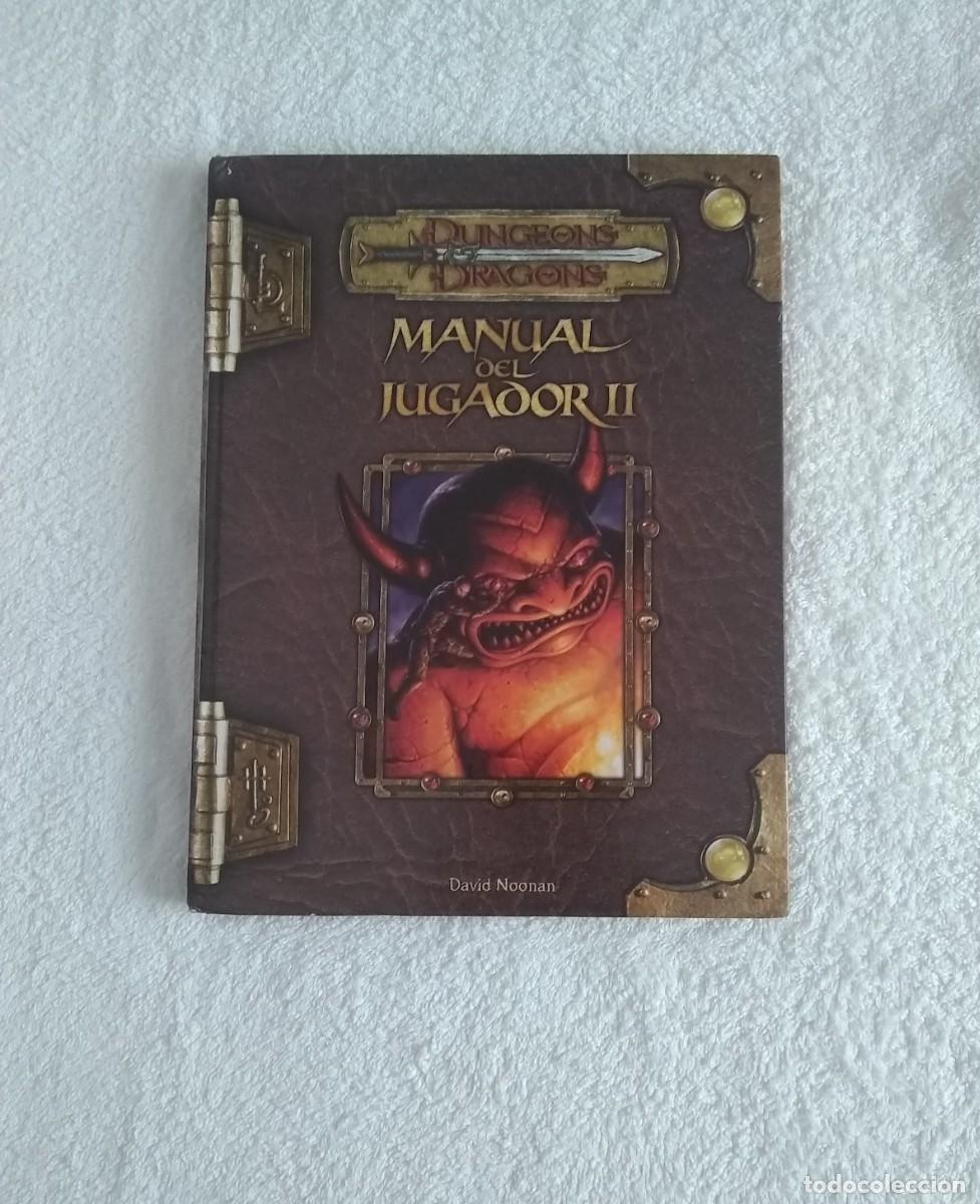 Juegos antiguos: MANUAL DEL JUGADOR II 2 SUPLEMENTO DUNGEONS & AND DRAGONS JUEGO DE ROL DEVIR