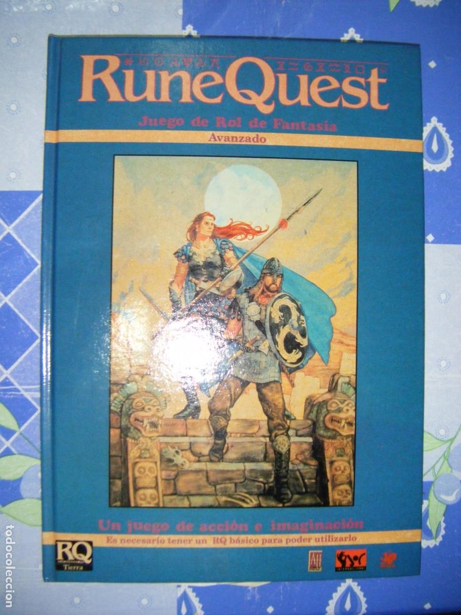 Jogos Antigos: RUNEQUEST JUEGO DE ROL AVANZADO - 1992 - ( ENVIO INCLUIDO )