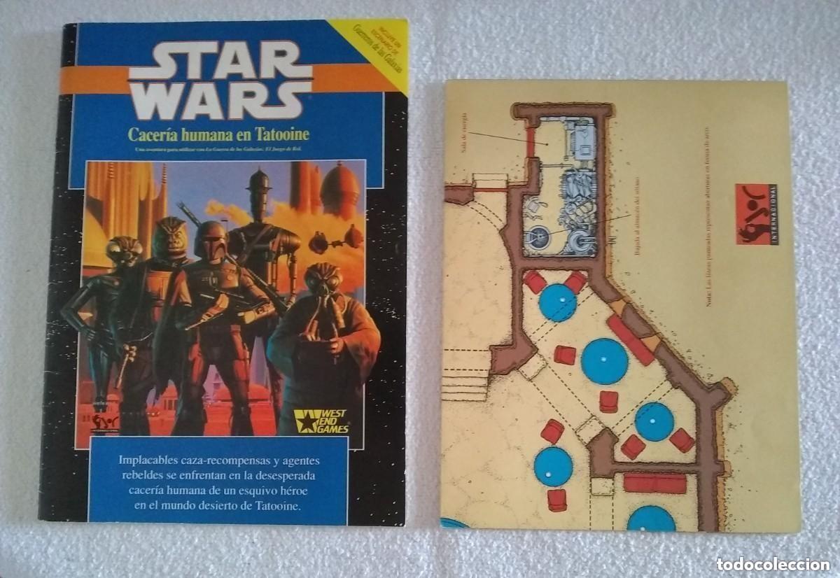 Juegos antiguos: CACER&Iacute;A HUMANA EN TATOOINE SUPLEMENTO STAR WARS EL JUEGO DE ROL JOC INTERNACIONAL