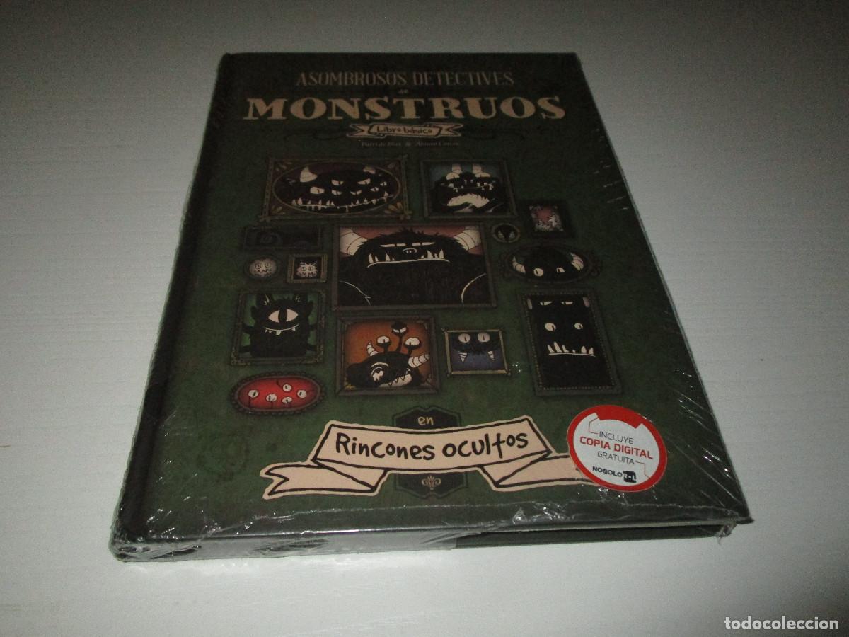 Juegos antiguos: ASOMBROSOS DETECTIVES DE MONSTRUOS / EN RINCONES OCULTOS ( LIBRO BASICO ) - NUEVO - NOSOLOROL