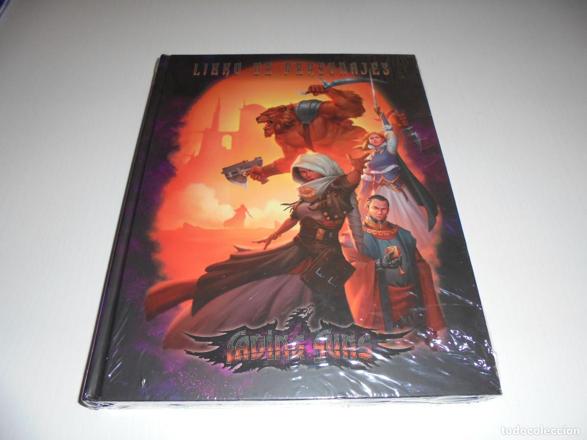 Juegos antiguos: LIBRO DE PERSONAJES ( FADING SUNS ) - NUEVO - NOSOLOROL - UN JUEGO DE PASIONES EN UN FUTURO LEJANO