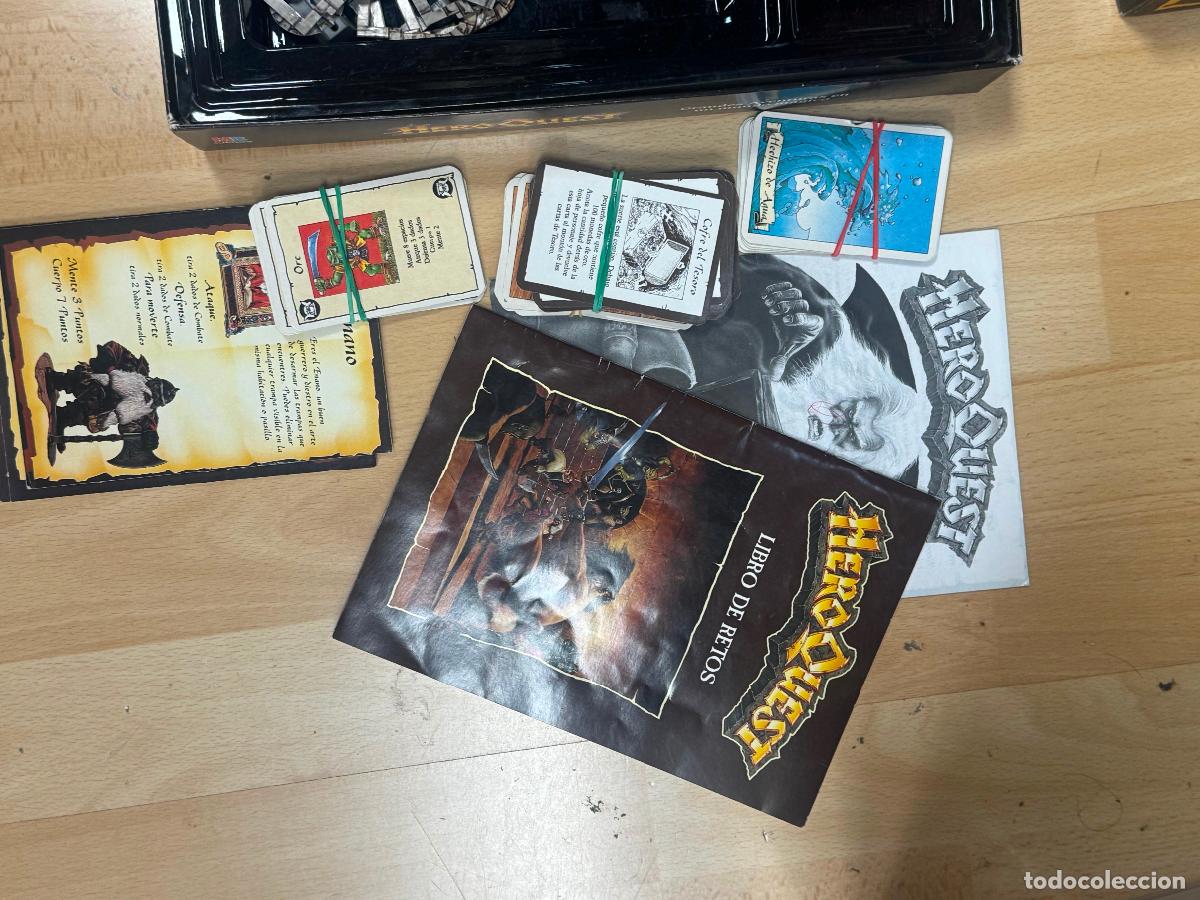 Juegos antiguos: HERO QUEST E MB COMPLETO Y MUY NUEVO - Foto 3