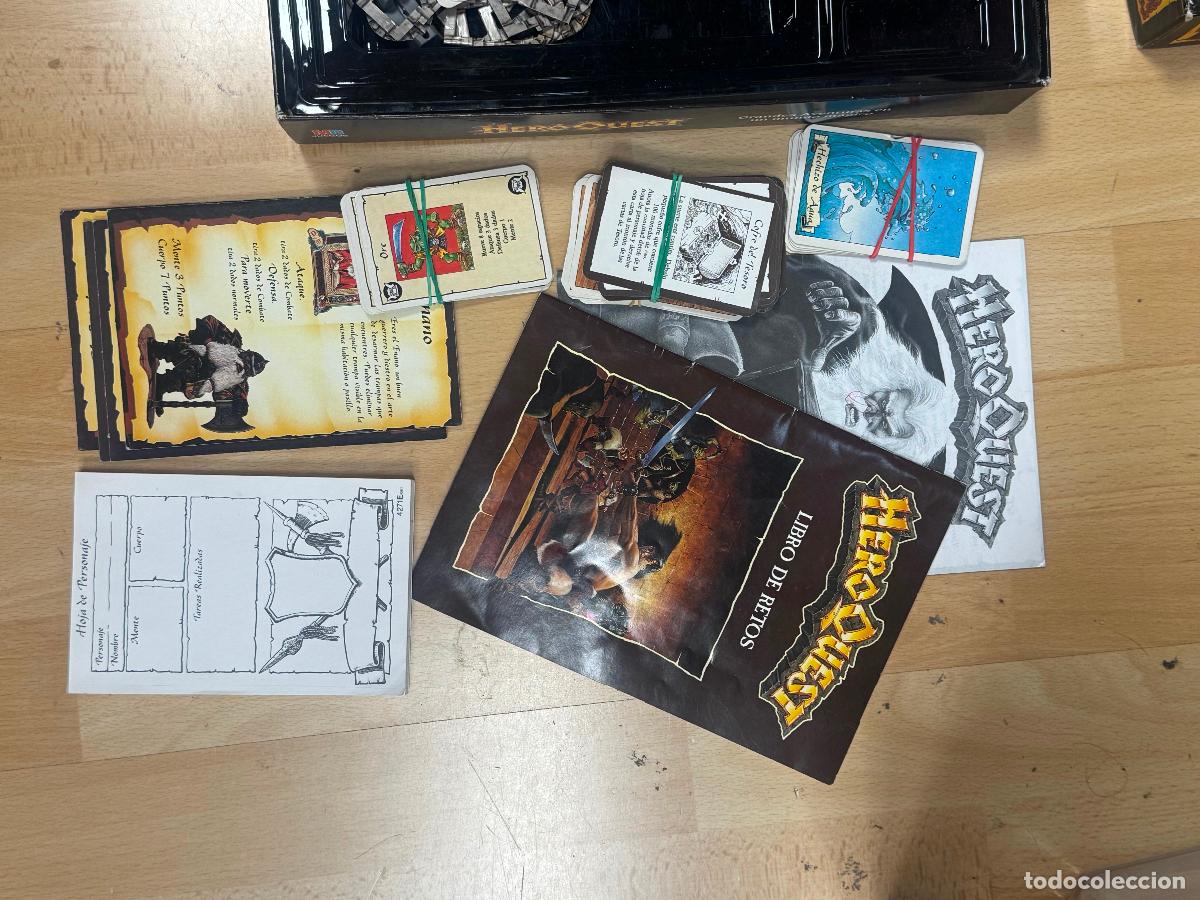 Juegos antiguos: HERO QUEST E MB COMPLETO Y MUY NUEVO - Foto 4