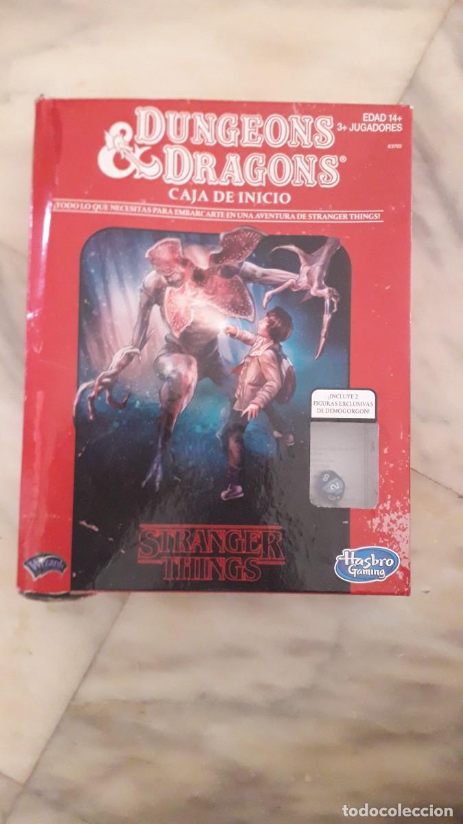 Juegos antiguos: Dungeons & dragons-CAJA DE INICIO(AVENTURA STRANGER THINGS)-10 ENVIO CERTIFICADO