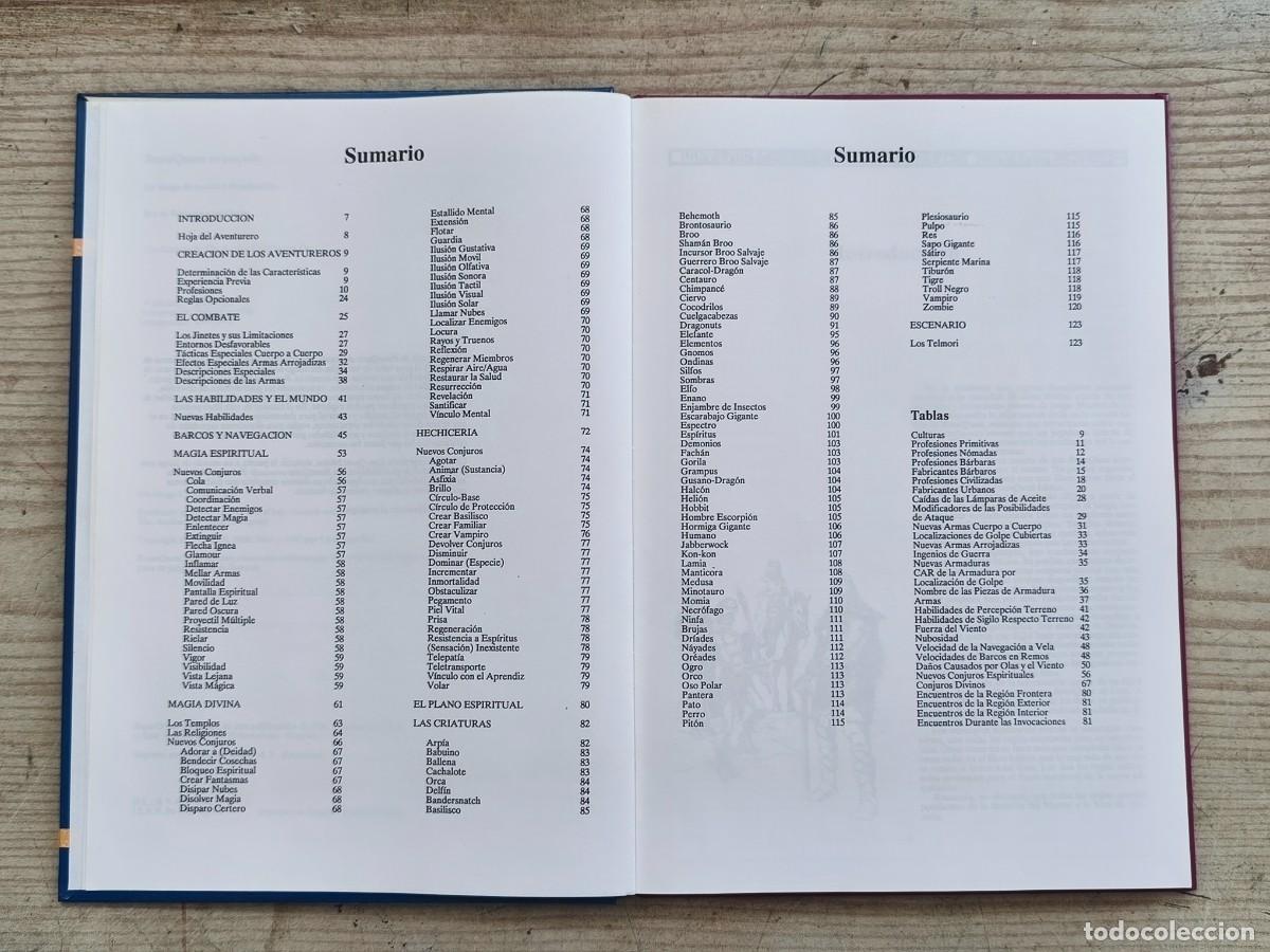 Juegos antiguos: RuneQuest Avanzado - 1992 - JOC Internacional - Foto 4