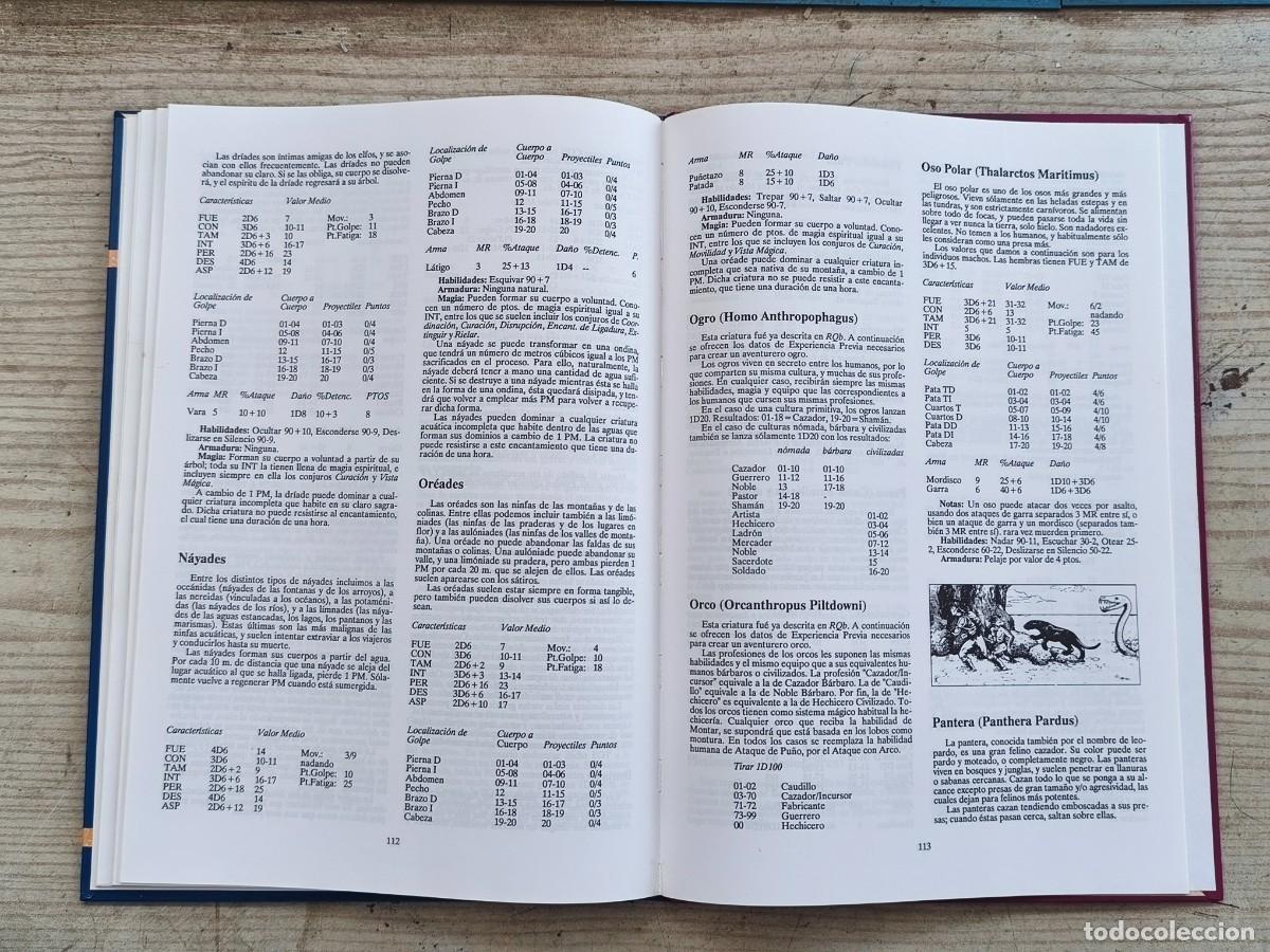 Juegos antiguos: RuneQuest Avanzado - 1992 - JOC Internacional - Foto 6